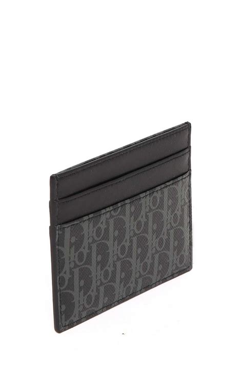 dior canvas card holder|dior card holder men's.